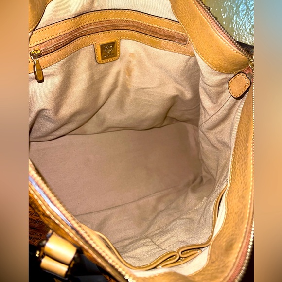 MCM Zip Belt Tote In Cognac Visetos Coated Canvas
Shoulder Bag - Picture 7 of 9